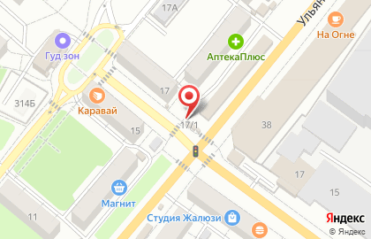 Микрокредитная компания Деньги 003 на Ульяновском шоссе на карте