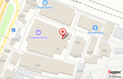 Магазин сантехнического оборудования на Кромской улице на карте