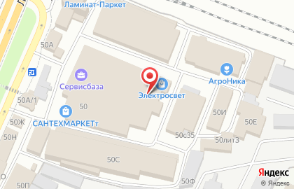Торговая компания на Кромской улице на карте