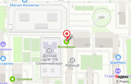 Образовательный центр Ива на улице Героев-Разведчиков на карте