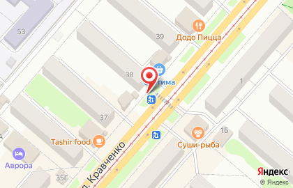 Киоск по ремонту обуви в Красноярске на карте