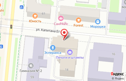Торговая компания ТехноЦентр в Мурманске на карте