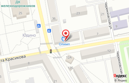 ОАО Банкомат, АКБ Абсолют Банк на улице Лейтенанта Красикова на карте