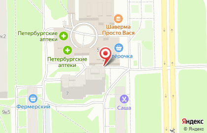 Кафе-бар в Санкт-Петербурге на карте