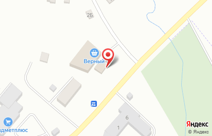 Продуктовый магазин на ул. Средняя Колония, 2а на карте