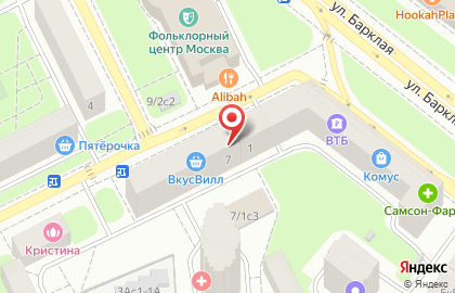 Аптечный пункт Сбер Еаптека на Багратионовской на карте