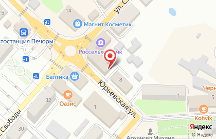 Ателье в Пскове на карте