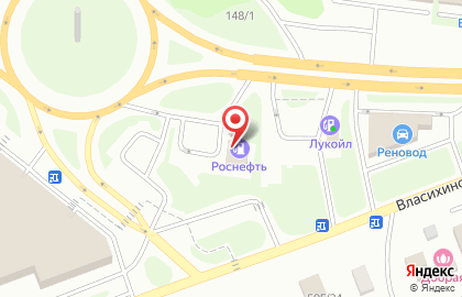 Роснефть в Барнауле на карте