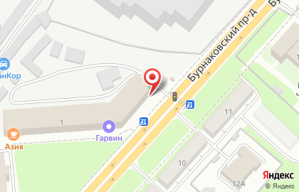 Интернет-магазин шин и дисков 4tochki в Бурнаковском проезде на карте