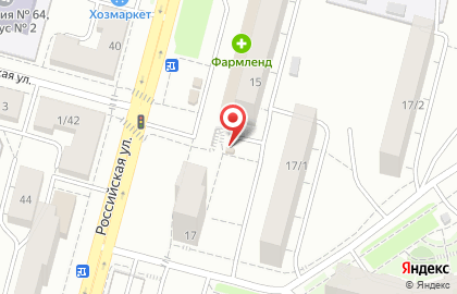 Магазин по продаже фруктов и овощей в Орджоникидзевском районе на карте