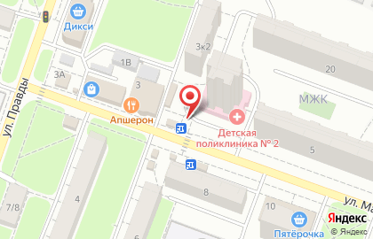 Магазин молочной продукции Кленово-Чегодаево на улице Машиностроителей в Подольске на карте