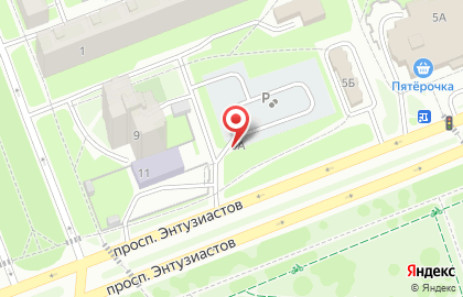 Автостоянка в Пскове на карте