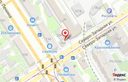 Магазин для садоводов в Железнодорожном районе на карте