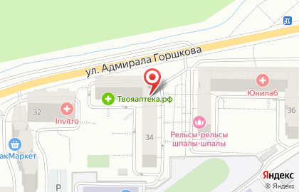 Магазин Приморский торговый Дом книги в Первореченском районе на карте