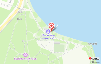 Пункт проката водно-спортивного инвентаря на карте