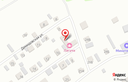 Сауна Лагуна в Барнауле на карте