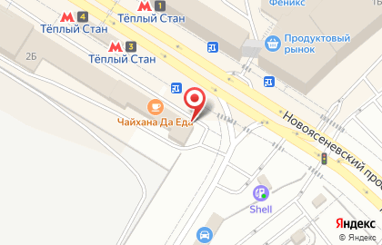 Кафе Встреча в Москве на карте