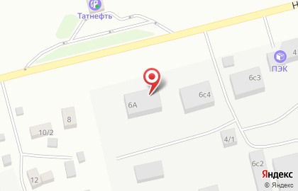 Автокомплекс в Елабуге на карте