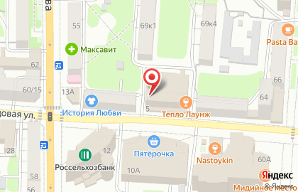 Ателье Мастер в Центральном районе на карте