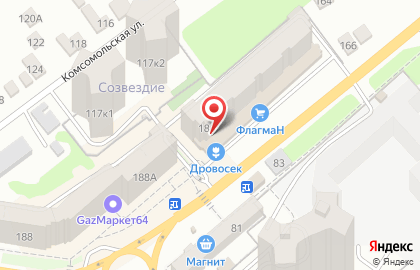 Торгово-сервисный центр Дровосек на Полиграфической улице на карте
