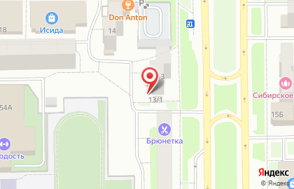 Продовольственный магазин Орбита в Тобольске на карте