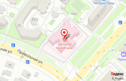 Молочно-раздаточный пункт, Детская городская поликлиника №143 на карте