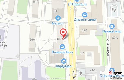 Торгово-производственная фирма Мебель для Всех в Советском районе на карте