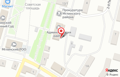 1C на Советской площади на карте