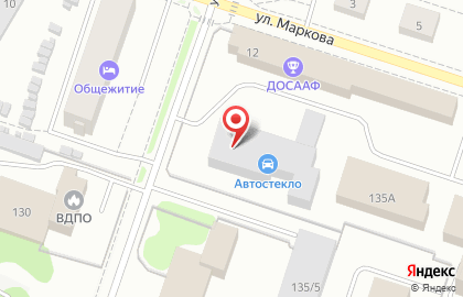 Магазин автостекол на улице Пушкина на карте
