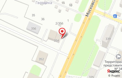 Детский развивающий центр РОСТок на Московской улице на карте