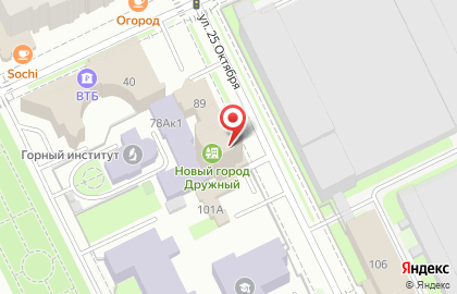 Компания Хитинвест в Свердловском районе на карте