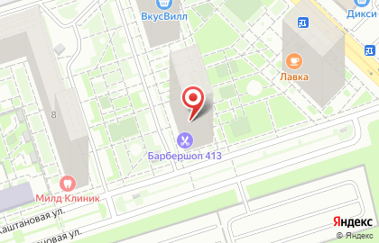 Пекарня Буханка на Каштановой улице, 10 в Одинцово на карте
