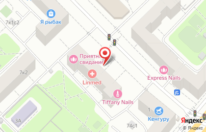 Салон красоты Дарья на улице Строителей на карте