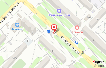 Аудиореклама от РА Медиа-тайм на Салмышской улице на карте