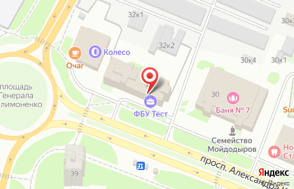 Праздничное агентство Олимпик на проспекте Александра Корсунова на карте