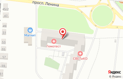 Эведа SPA в Октябрьском на карте