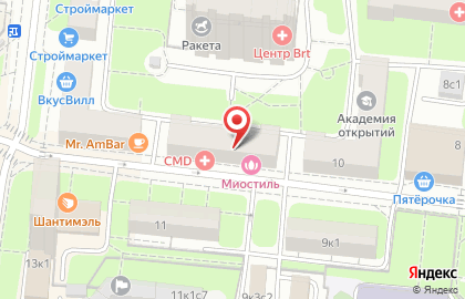 Стоматология Тушино в Москве на карте