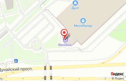 Шиномонтажная мастерская Remdiski на Московском шоссе на карте