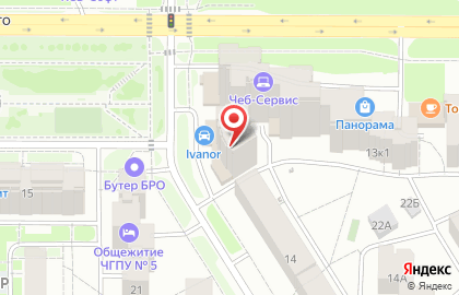 Туристическое агентство Горячие туры на проспекте Максима Горького на карте