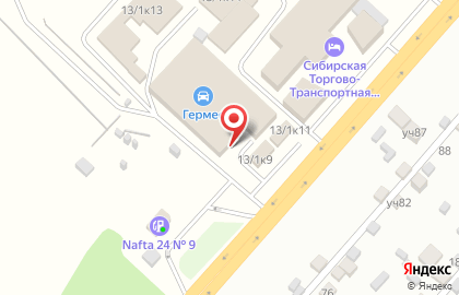 Торговая компания Техкомплект в Ленинском районе на карте