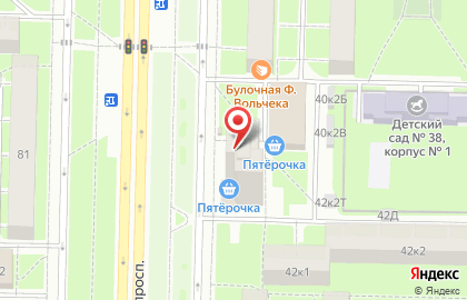 Ателье на Московской на карте