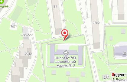 Детский сад №925 на карте