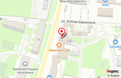 Фирменный магазин Великолукский мясокомбинат на метро Парнас на карте