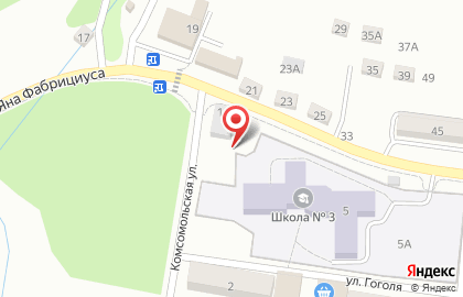 EХ на Комсомольской на карте