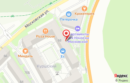 Швейная лавка Швейная лавка на Московской улице на карте