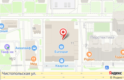Студия маникюра Альба Нейлс на Чистопольской улице на карте