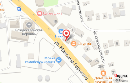 Магазин-кулинария Магазин-кулинария на улице М.Горького на карте