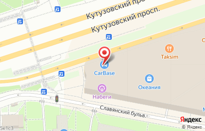 Автомойка Моймобиль на Кутузовском проспекте на карте
