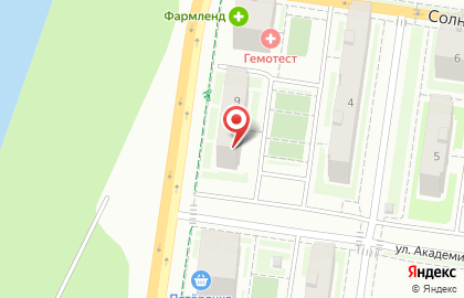 Магазин разливного пива Эль Хаус в Кировском районе на карте