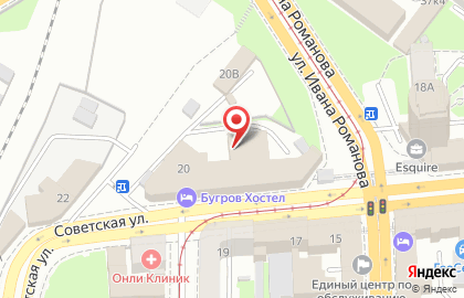 Сударушка на Советской улице на карте